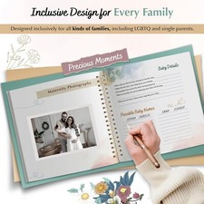 Mom to Be Gift - Pregnancy Journal & Baby Memory Book for New Parents Pregnancy Books price