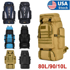 80L/100L Outdoor Travel Backpack Rucksack Camping Tactical Hiking Trekking Bag Backpack (Outdoor) price