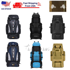 80L-100L Outdoor Hiking Military Tactical Backpack Rucksack Camping Trekking Bag Backpack (Outdoor) price