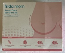 Frida Mom Breast Care Self Care Kit 2-in-1 Lactation Massager + 2 Breast Warmers Breast Care price