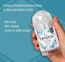 CRYSTAL Deodorant Stick (30003), Unscented, 4.25 Ounce Stick Deodorants price