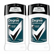 Degree Men UltraClear Black+White Antiperspirant Deodorant 2.7 oz 2 Pack Stick Deodorants price