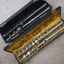 Vintage Japanese Flute Pair – Nikkan Warble No. 3 & Hernals by Ogawa Gakki Wind Instruments price