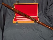 Beautiful Wooden Flute Wind Instrument with Wooden Case Used in Good Condition Wind Instruments price