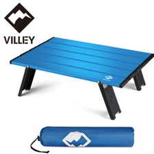 VILLEY Portable Mini Folding Beach Table Ultralight Aluminum Side Table with Bag Camping & Picnic Table price