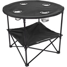 Portable Folding Camping Table Lightweight Outdoor Picnic Table w/ 4 Cup Holders Camping & Picnic Table price