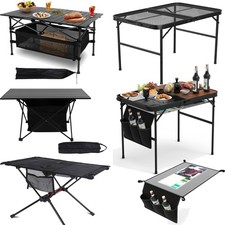 Portable Folding Camping Table Height Adjustable Picnic BBQ Table Camping & Picnic Table price