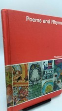 Poems and Rhymes Hardcover 1974 Poetry Books price
