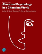 Abnormal Psychology in a Changing World-[PB], by Nevid Jeffrey S-9780135821688 Psychology Books price