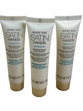 3x NEW Mary Kay Satin Hands Protecting Softener Fragrance Free Hand Care Hand Care price