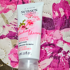 Avon Senses Body Care Blushing Charms Cherry Blossom Moisturizing Hand Cream Hand Care price