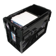 BCW Short Comic Book Bin Heavy Duty Stackable Plastic Box Holds 150 Bagged BCW Comics price