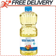 Amazon Grocery, Vegetable Oil, Kosher & Cholesterol Free, 48 Fl Oz Vegetable Oils price