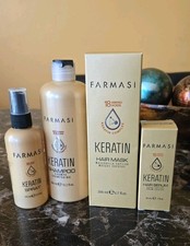 Keratin Complex Hair Care Set 18 Amino Acids Dry Damaged Hair 4pcs Hair Care Masks & Serums & Sprays price