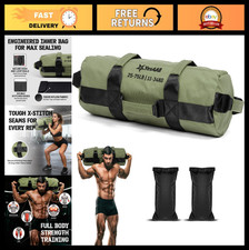 Adjustable Workout Sandbags for Weight Training - 5-200lbs, Multiple Colors & Si Fitness Conditioning Accessories price