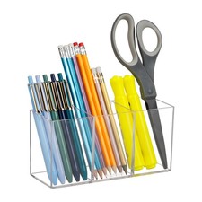 Pen and Accessories Holder, Desktop Organizer, Makeup Organizer, Office, Acry... Makeup Brushes and Accessories price