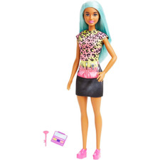 Barbie Doll & Accessories Career Makeup Artist Doll with Palette and Brush Makeup Brushes and Accessories price