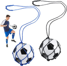 2 Pcs Football Kick Trainer Bags Solo Soccer Kick Trainer Practice Equipment Tra Football Equipment price