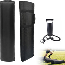 2-Piece Inflatable Football Step Over Dummy with Air Pump Training Equipment Football Equipment price