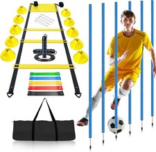 Soccer Agility Training Poles Equipment |Adjustable Soccer Equipment for Trainin Football Equipment price