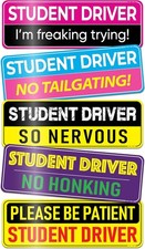 5-Pack HEY-OKEY Student Driver Magnet for Car – STUDENT DRIVER, Mixed Color 2 Okey Sets price