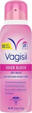 Vagisil Odor Block Dry Wash Spray for Feminine Hygiene, 2.6 Ounces Genital Area Hygiene price