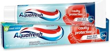 Aquafresh Cool Mint Toothpaste 5.6 oz, Cavity Protection Fluoride Baby Toothpaste price