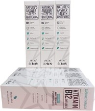Vitamin B12 Whitening Mint Flavor Natural Toothpaste Anticavity Toothpaste, 3 Baby Toothpaste price