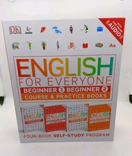 English for Everyone: Beginner Box Set 4-book Self Study - Level 1 & 2 ESL Foreign Language Teaching Books and Sets price
