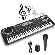 61 Key USB Electronic Digital Piano Keyboards with Microphone for Kids Beginner Digital Pianos price