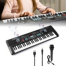 61 Key USB Electronic Digital Piano Keyboards with Microphone for Kids Beginner Digital Pianos price