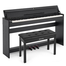 Black 88Keys Fully Weighted Digital Piano Graded Hammer Action Keyboards w/Bench Digital Pianos price