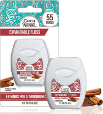 Expandable Waxed Dental Floss for Gentle, Deep Cleaning Wide Teeth Flossing - Ci Dental Floss price
