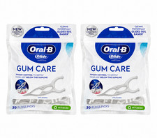 Oral-B Glide Gum Care Dental Floss Picks Good for Back Teeth 30 Ct  (PACK OF 2) Dental Floss price