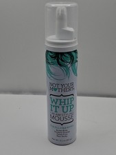 Not Your Mothers Whip It Up Cream Vanilla Cupcake Mousse 2.1 oz Hair Styling New Hair Styling Mousse price