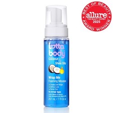 Lottabody Wrap Me Foaming Mousse with Coconut & Shea Oils 7 Oz Hair Styling Mousse price