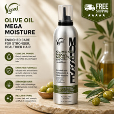 Olive Oil Mega Moisture Hair Styling Mousse Moisturizing Pump 12oz Hair Styling Mousse price