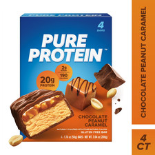 Pure Protein Chocolate Salted Caramel Bar, 20g Protein, Low Sugar, Gluten Free, Protein Powders price