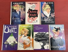 Lot of 7 VTG 1950/60s Colette German Language Novels Paperback RORORO Claudine.. Foreign Language Novels and Stories price