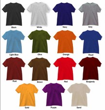 T-Shirt Men's Big Tall GREYSTONE Short Sleeve Tee Shirt Plain Heavyweight 14XL Boys' T-shirt price