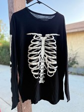 The Children's Place Boys Long Sleeve Skeleton Graphic Glow-in-the-Dark T-Shirt Boys' T-shirt price