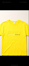 Tommy Hilfiger Denim Boys S Yellow Short Sleeve Crew Neck Logo T-Shirt Regular Boys' T-shirt price