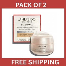 Shiseido Benefiance Wrinkle Smoothing Eye Cream - Pack of 2 - 0.51 oz / 15ml Eye Cream price