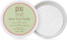 Pixi Glow Tonic To-Go Gentle And Balancing Exfoliating Toner Glycolic Acid Pads Hair Care Lotion / Tonic price
