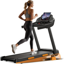 16% Incline 3-in-1 Foldable Treadmill for Home - 400lbs Heavy Duty Running Pad Treadmills price