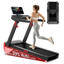 UMAY L10 Treadmill 20% Auto Incline,Extra-Wide Running Area,3.5HP,8.7 MPH,400lb Treadmills price