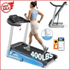 4.0HP Treadmill with Auto Incline, Foldable Treadmill 400+ lb Capacity for Home Treadmills price