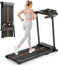 Treadmills for Home Walking Pad - Foldable Treadmill Under Desk with Handle Bar Treadmills price