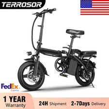 Folding Electric Bike for Adults Teens 560W Motor 24MPH Speed 48V 10.4AH Battery Electric Bicycles price