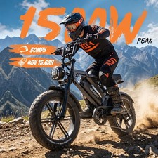 Tamobyke S20 1500W Electric Bike for Adults 30MPH 48V 15.6Ah 20" Fat Tire Ebike Electric Bicycles price